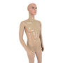 Male Mannequin Full Body Display Dummy with Rotating Head & Movable Arms-M1, full-height product view on a white background, full-height product photograph