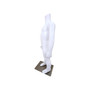 Child Headless Mannequin 76cm Matt White Plastic Display with Rotating Arms