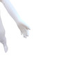 Child Headless Mannequin 76cm Matt White Plastic Display with Rotating Arms