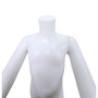 Child Headless Mannequin 76cm Matt White Plastic Display with Rotating Arms