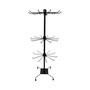 3 Tier Rotating Jewelry Display Stand Metal Necklace Bracelet Holder Rack