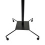 3 Tier Rotating Jewelry Display Stand Metal Necklace Bracelet Holder Rack, close product view on a white background
