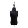 Children Tailors Dummy Black Torso Dress Form with Round Base Stand