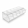 5 Section Acrylic Pick & Mix Sweet Dispenser Clear Candy Display Unit
