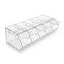 5 Section Acrylic Pick & Mix Sweet Dispenser Clear Candy Display Unit
