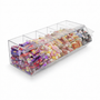 5 Section Acrylic Pick & Mix Sweet Dispenser Clear Candy Display Unit