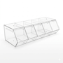 5 Section Acrylic Pick & Mix Sweet Dispenser Clear Candy Display Unit