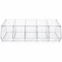 5 Section Acrylic Pick & Mix Sweet Dispenser Clear Candy Display Unit, product shown on a white background, brightly lit product image