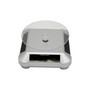 Solar Powered Rotating Display Stand 360° Turntable Silver Round, product shown on a white background, balanced, centred square layout
