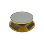 Solar LED Rotating Display Stand 360° Turntable Motorized Gold