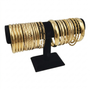 Black T-Bar Bracelet Display Stand Watch Jewellery Holder Rack