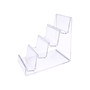 4 Tier Clear Acrylic Mobile Phone Display Stand Retail Jewellery Organizer