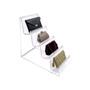4 Tier Clear Acrylic Mobile Phone Display Stand Retail Jewellery Organizer