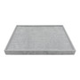 Grey Velvet 100 Grid Jewellery Organizer Tray Insert 35×24×3cm