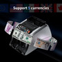 Mixed Denomination Money Counter UV MG IR TFT Display 1200/min, product shown against a dark background