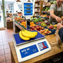 50kg Digital Price Computing Scale with Pole Display UK Plug LCD, printed product shown against a coloured background