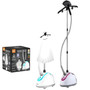 RAF Garment Steamer 1800W 2300ml Vertical Steam Iron Clothes UK, close product view on a white background