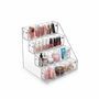 4 Tier Acrylic Cube Display Stand Countertop Organiser 20 Compartments