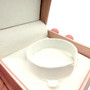 Luxury Rose Gold PU Leather Bangle Bracelet Box Jewellery Case