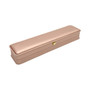 Luxury Rose Gold PU Leather Chain Display Box Jewellery Case