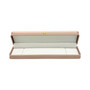 Luxury Rose Gold PU Leather Chain Display Box Jewellery Case