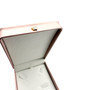 Luxury Rose Gold PU Leather Wedding Jewellery Set Box Case