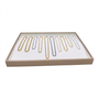 Luxury Rose Gold Chain Jewellery Organiser Tray 35x24x3cm