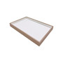 Luxury Rose Gold Jewellery Box with Removable Cushion - Two Sizes, product shown on a white background, brightly lit product image