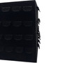Black Velvet Rotating Earring Stand Wooden 80 Pair Jewellery Display Holder