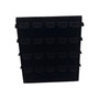 Black Velvet Rotating Earring Stand Wooden 80 Pair Jewellery Display Holder