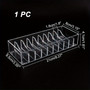 Clear Acrylic 10 Grid Jewellery Headband Storage Display Organiser Tray