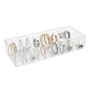 Clear Acrylic 10 Grid Jewellery Headband Storage Display Organiser Tray