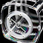 360 Rotating Clear Acrylic Earring Holder 4 Tier Jewellery Display Stand