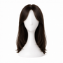 White Plastic Female Mannequin Head Display Stand for Wigs, Hats