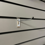 15cm Chrome Slatwall Hook