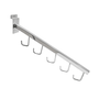 Waterfall 5 Hook Arm for Slatwall, product shown on a white background