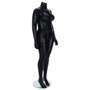 Female Fuller Figure Mannequin – No Head – Black Finish