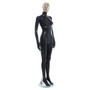 Female Mannequin – Black Finish with Rose Gold Head