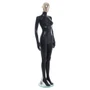 Female Mannequin – Black Finish with Rose Gold Head