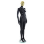 Female Mannequin – Black Finish with Gold Head