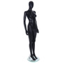 Female Mannequin Egg Head – Black Finish