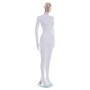 Female Mannequin – White Finish with Rose Gold Head