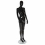 Female Mannequin – Egg Head – Gloss Black