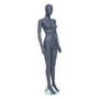 GEF341 Female Mannequin – Egg Head – Matt Grey