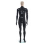 Male Mannequin – Black Finish with Rose Gold Head