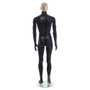 Male Mannequin – Black Finish with Rose Gold Head
