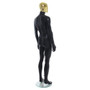 Male Seated Mannequin – Egg Head – Matt White