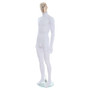 Male Mannequin – Black Finish with Chrome Head