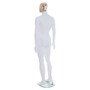 Male Mannequin – Black Finish with Chrome Head