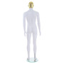 GAM352 Male Mannequin – Abstract – Gloss Pewter